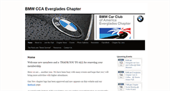 Desktop Screenshot of bmwccaeverglades.org
